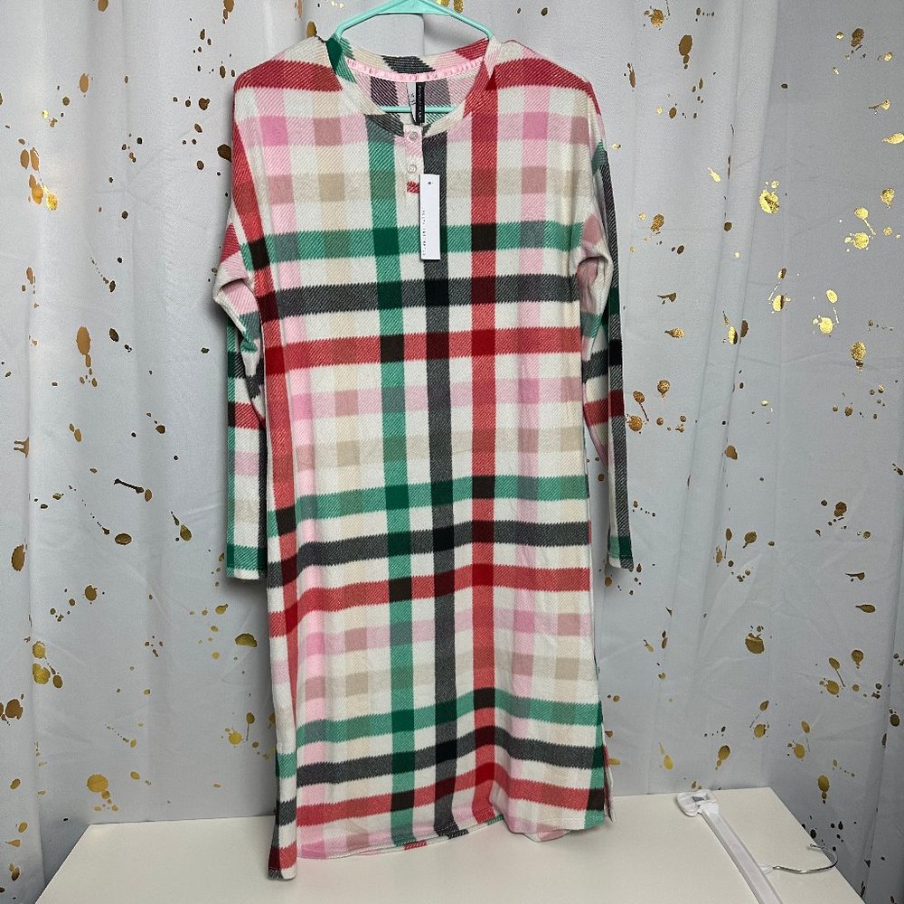 Jaclyn Intimates Sleep Shirt Dress Sz: S